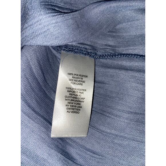 Joie NWT $128 size Medium Stunning Elegant Slate Blue Maxi Dress Tie Back - Picture 11 of 12